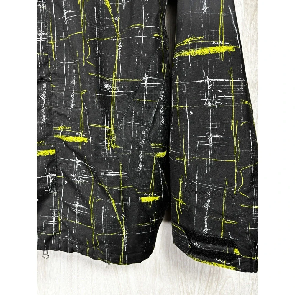 Volcom Nimbus Snowboard Jacket S Black Ski Coat Snow‎ Winter Unisex Streetwear